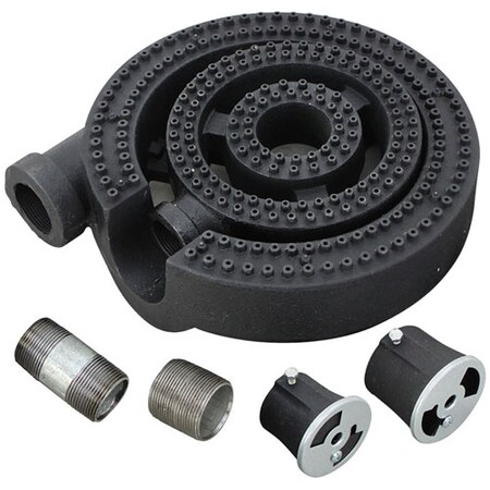 Dynamic Cooking Systems Burner Assembly, 3 Ring 12028